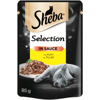 Sheba Portionsbeutel Selection mit Huhn in Sauce 85g,...