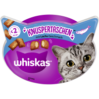 Whiskas Snack Knuspertaschen Lachs 60g, Ein einzigartiges...