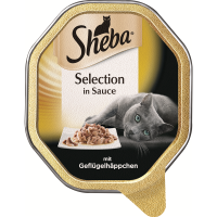 Sheba Schale Selection in Sauce mit Geflügel 85g,...