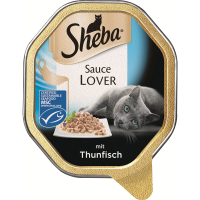 Sheba Schale Sauce Lover mit Thunfisch 85g,...