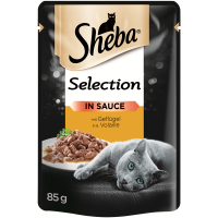 Sheba Portionsbeutel Selection mit Geflügel in Sauce...