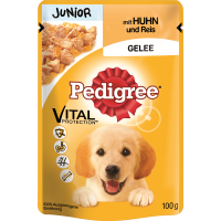 Pedigree Portionsbeutel Junior Huhn & Reis in Gelee 100g