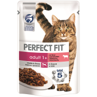 Perfect Fit Cat Portionsbeutel Adult Rind 85g