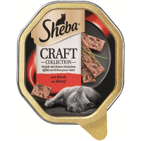 Sheba Schale Craft feine Pastete mit Rind 85g