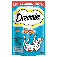 Dreamies Cat Snack mit Lachs 180g Mega Pack,...