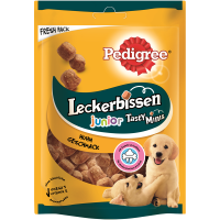 Pedigree Snack Leckerbissen Kau-Happen Junior 125g,...