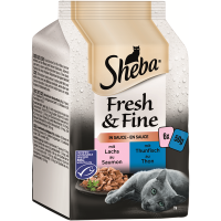 Sheba Portionsbeutel Multipack Fresh&Fine in Sauce...