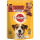 Pedigree Portionsbeutel mit Rind- und Lebermischung in Gelee 100g, Nassfutter für ausgewachsene Hunde