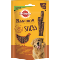 Pedigree Snack Ranchos Sticks mit Huhn 60g,...