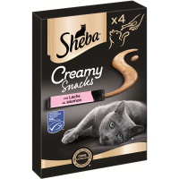 Sheba Creamy Snacks mit Lachs 4x12g,...