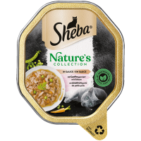 Sheba Schale Natures Collection Lachs in Sauce 85g,...