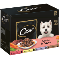 CESAR® Portionsbeutel Multipack Selektion in Sauce...
