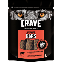 Crave Dog Snack Protein Bars mit Rind 76g