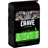 Crave Dog Trockennahrung Adult mit Lamm + Rind 11,5kg