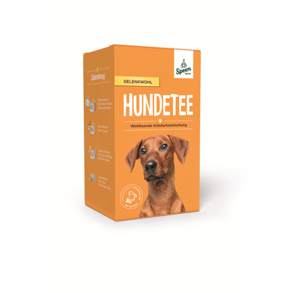 Speers Hoff Hundetee Gelenkwohl, Kräuter 18x1,75 g, Ergänzungsfuttermittel für Hunde