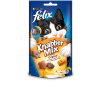 Felix Snack KnabberMix Original 60g, Snack für Katzen