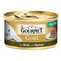 Gourmet Dose Gold Feine Pastete Ente & Spinat 85g