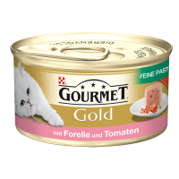 Gourmet Dose Gold Feine Pastete Forelle & Tomaten 85g