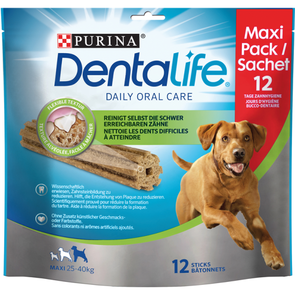 Purina DentaLife Dog Maxipack Large 426 g, Nahrungsergänzungsmittel für Hunde