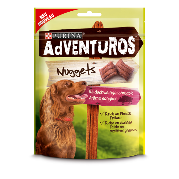 Adventuros Nuggets 90g, Snacks für Hunde