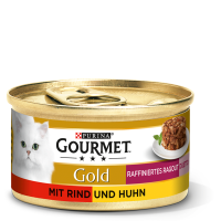 GOURMET Gold Ragout Duetto mit Rind & Huhn 85g,...
