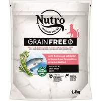 Nutro Cat Grain Free Adult mit Lachs und Weissfisch 1,4kg