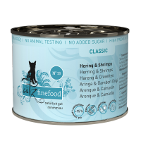 catz finefood No. 13 Hering & Shrimps 200g-Dose