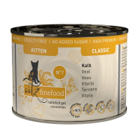 catz finefood Kitten No. 7 Rind & Kalb 200g-Dose