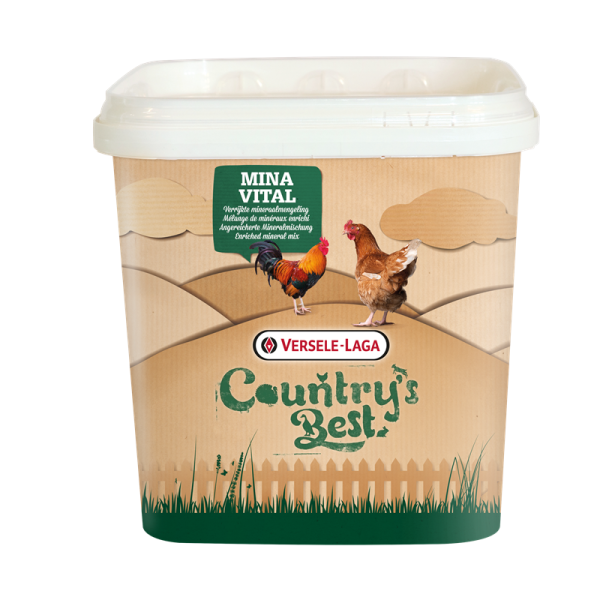 Versele- Laga Countrys Best MinaVital 4 kg, Nahrungsergänzungsmittel für Vogel