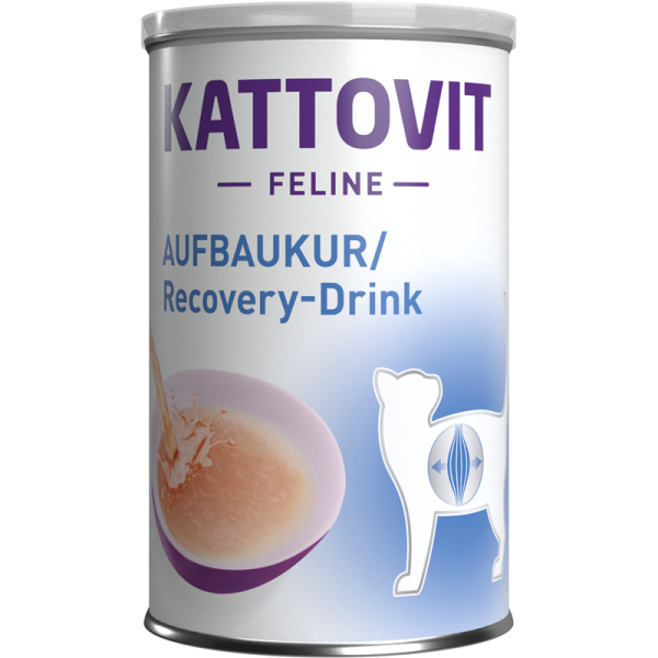 Kattovit Recovery Drink 135ml, Ergänzungsfuttermittel für ausgewachsene Katzen.