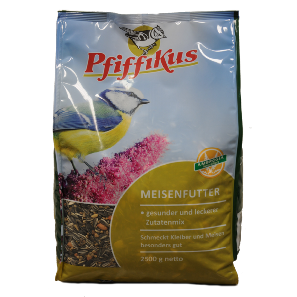 Pfiffikus Meisen - Futter 2,5kg, Mischfuttermittel für freilebende Vögel