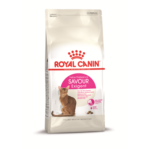 Royal Canin Feline Health Nutrition Savour Exigent Adult 10 kg, Alleinfuttermittel für ausgewachsene und geschmackskritische Katzen - Ab dem 12. Monat