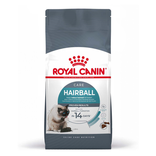 Royal Canin Feline Care Nutrition Hairball Care 2 kg, Alleinfuttermittel für ausgewachsene Katzen über 12 Monate zur Reduzierung von Haarballen