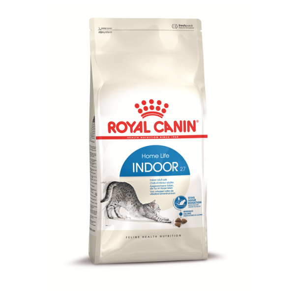 Royal Canin Feline Health Nutrition Home Life Indoor Adult 10 kg, Alleinfuttermittel für Katzen, die nur im Haus leben, von 1 - 7 Jahren