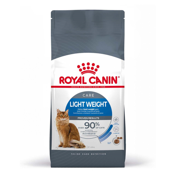 Royal Canin Feline Care Nutrition Light Weight Care 400 g, Alleinfuttermittel für ausgewachsene Katzen über 12 Monate, die zu Übergewicht neigen