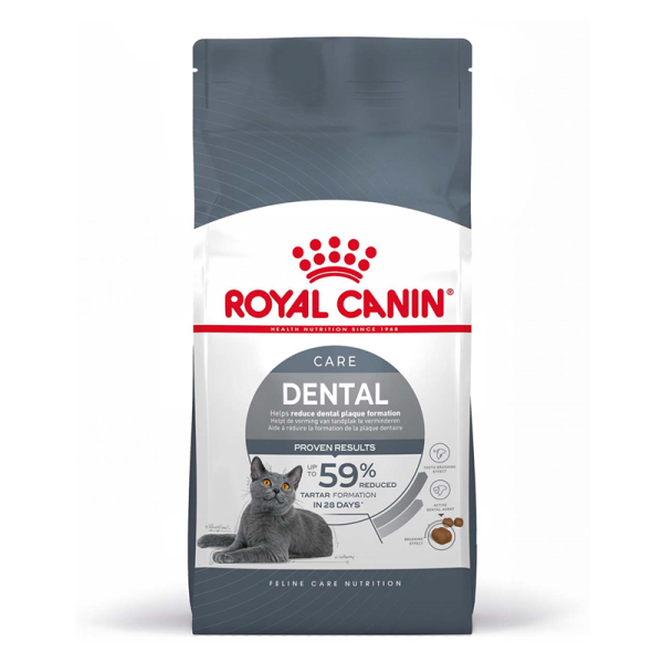 Royal Canin Feline Care Nutrition Oral Care 400 g, Alleinfuttermittel für ausgewachsene Katzen über 12 Monate mit empfindlichen Zähnen und Neigung zur Zahnsteinbildung