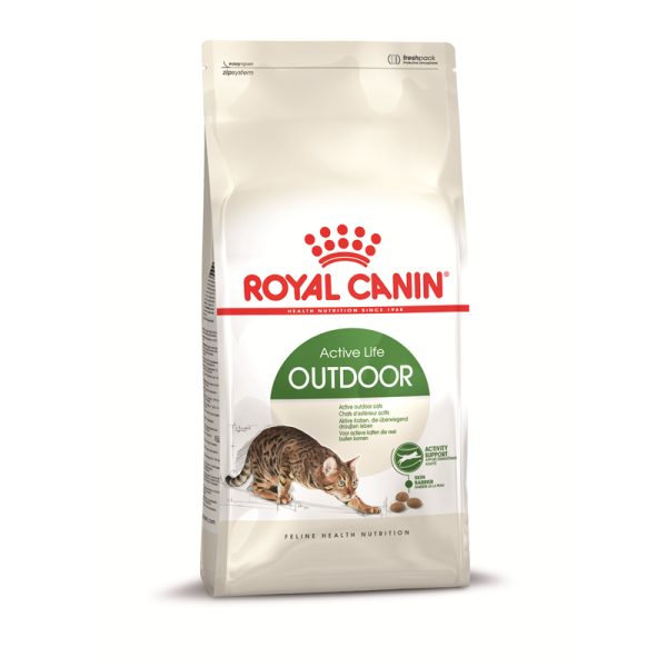 Royal Canin Feline Health Nutrition Outdoor 30 2 kg, Für aktive Katzen die überwiegend draußen leben