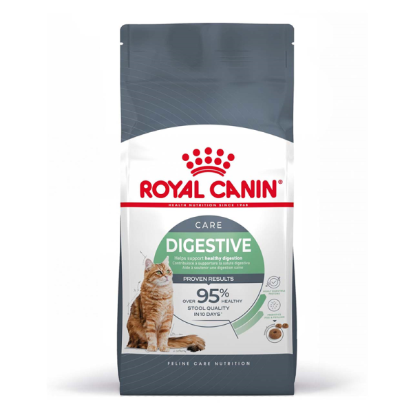 Royal Canin Feline Care Nutrition Digestive Care 2 kg, Alleinfuttermittel für ausgewachsene Katzen - Zur Vermeidung von Verdauungsstörungen