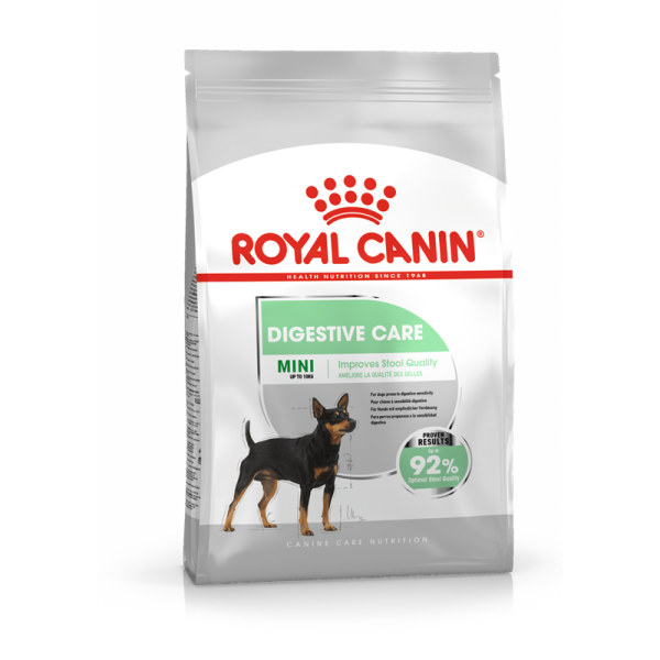 Royal Canin Care Nutrition Digestive Care Mini, Trägt zur Verbesserung der Stuhlqualität bei.