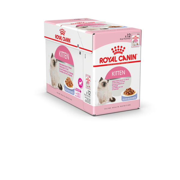 Royal Canin Feline Health Nutrition Kitten in Gelee 12 x 85 g Frischebeutel