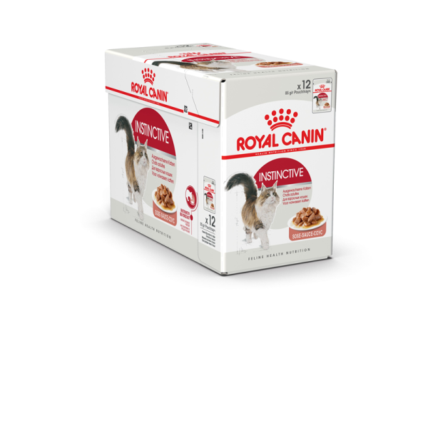 Royal Canin Feline Health Nutrition Instinctive in Soße 12 x 85 g Frischebeutel