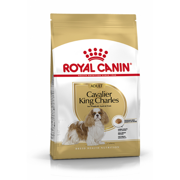 Royal Canin Breed Health Nutrition Cavalier King Charles Adult 1,5 kg, Alleinfuttermittel für Hunde speziell für ausgewachsene und ältere Cavalier King Charles Spaniel ab dem 10. Monat.