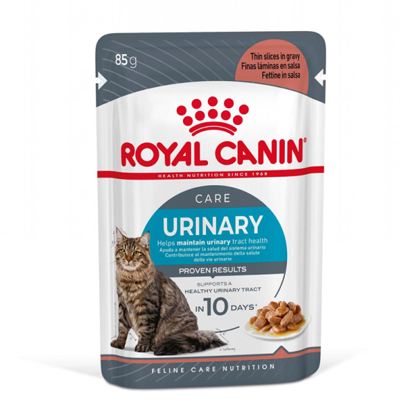 Royal Canin Feline Care Nutrition Urinary Care in Soße 85 g Frischebeutel, ROYAL CANIN Urinary Care Katzenfutter nass für gesunde Harnwege