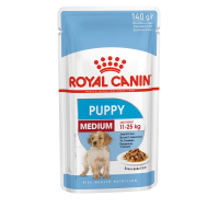 Royal Canin Size Health Nutrition Medium Puppy 140g,...