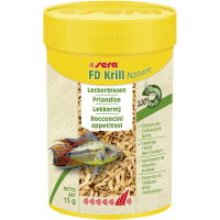sera FD Krill Nature 100 ml / 15 g, Der Leckerbissen...