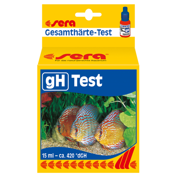 sera gH-Test 15 ml, Zur einfachen Bestimmung der Gesamthärte