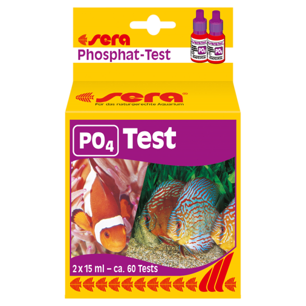 sera Phosphat-Test (PO4) 15 ml, zur Kontrolle der Phosphat-Konzentration