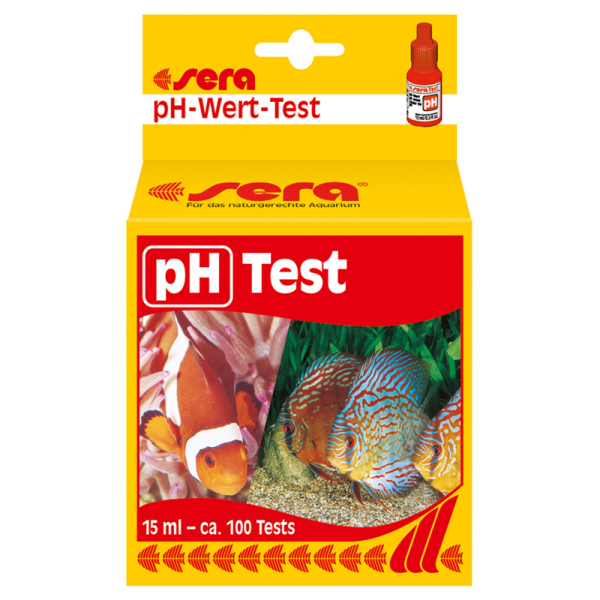 sera pH-Test 15 ml, Zur einfachen Bestimmung des pH-Wertes für ca. 100 Tests