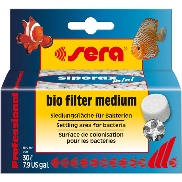 sera siporax mini Professional 35 g, Hochleistungsfiltermedium speziell für kleinere Aquarien