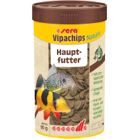sera Vipachips Nature 250 ml / 90 g, Hauptfutter aus...